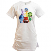 Подовжена футболка з героями мультфільму "Головоломка"
