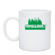 Чашка Minecraft Green Logo