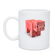 Чашка Minecraft Pig