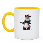 Чашка Панда-турист