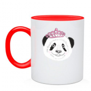 Чашка Панда в короне
