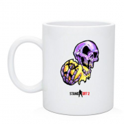 Чашка STANDOFF 2 Фиолетовый череп