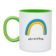 Чашка Ukrainbow (флаг-радуга)
