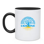 Чашка Ukraine (дерево)