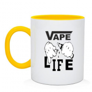 Чашка Vape life