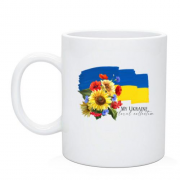 Чашка "Украинская флора"