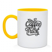 Чашка "in Coffe we Trust"