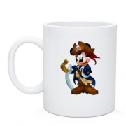 Чашка с Микки Маусом пиратом