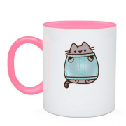 Чашка з Пушин котом в светрі