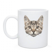 Чашка с дизайнерским котиком