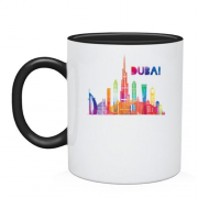 Чашка з написом "Dubai"