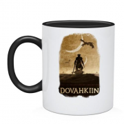 Чашка с постером Довакин и дракон - Skyrim