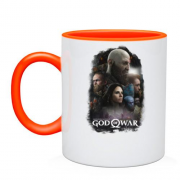 Чашка с постером игры God of War