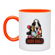 Чашка с собакой "Iron dog"