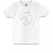 Дитяча футболка BTS Love Yourself