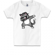 Детская футболка Dabbing Cat