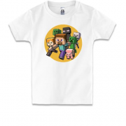 Детская футболка Minecraft Creepers