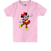 Детская футболка Minie балерина