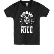 Детская футболка Monster kill