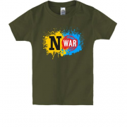 Детская футболка No War in Ukraine