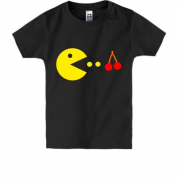 Дитяча футболка Pacman з вишнею