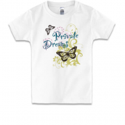 Дитяча футболка Private Dreams butterfly