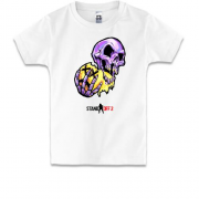 Дитяча футболка STANDOFF 2 Фиолетовый череп
