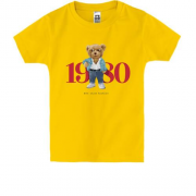 Дитяча футболка Teddy - 80's style fashion