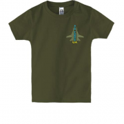 Детская футболка UA Air Force ART (Вышивка)
