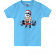 Детская футболка "Железый Санта"
