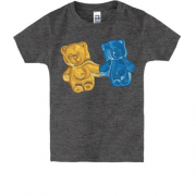 Дитяча футболка "Желейні ведмедики"