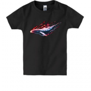 Детская футболка "Космический кит"
