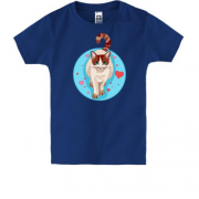 Детская футболка "Кот Китти Мяу"