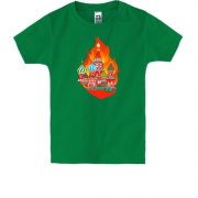 Детская футболка "Москва в огне"