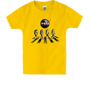 Детская футболка "NASA в стиле Битлс"