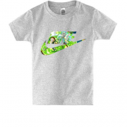 Детская футболка "Nike X Рик и Морти"
