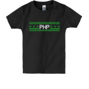 Детская футболка "PHP и олени"