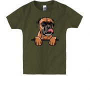 Детская футболка "Пёс-ждун"