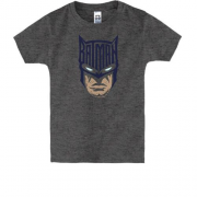 Детская футболка "Текстовый портрет Бэтмена"