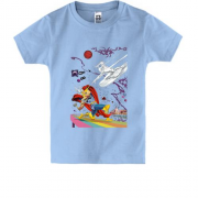 Дитяча футболка "Тор проти срібного серфера"