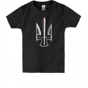 Детская футболка "Тризубец с мечом"