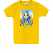 Дитяча футболка "Україночка"
