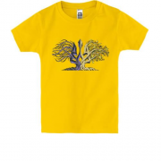 Детская футболка "Украинские корни"