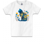 Дитяча футболка "Український кіт"