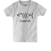 Дитяча футболка code fish