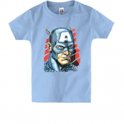 Детская футболка с Капитаном Америка old
