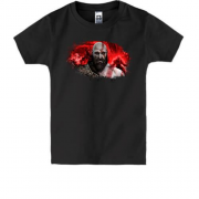 Детская футболка с Кратосом из God of War