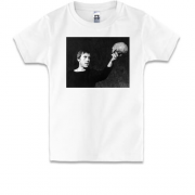 Детская футболка с Высоцким и черепом