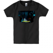 Детская футболка с девушкой из Cyberpunk 2077