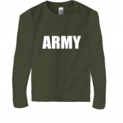 Детская футболка с длинным рукавом ARMY (Армия)